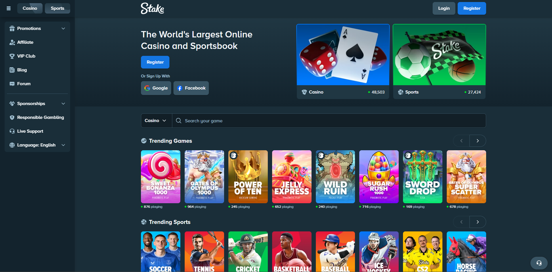 CasinOK Casino Example